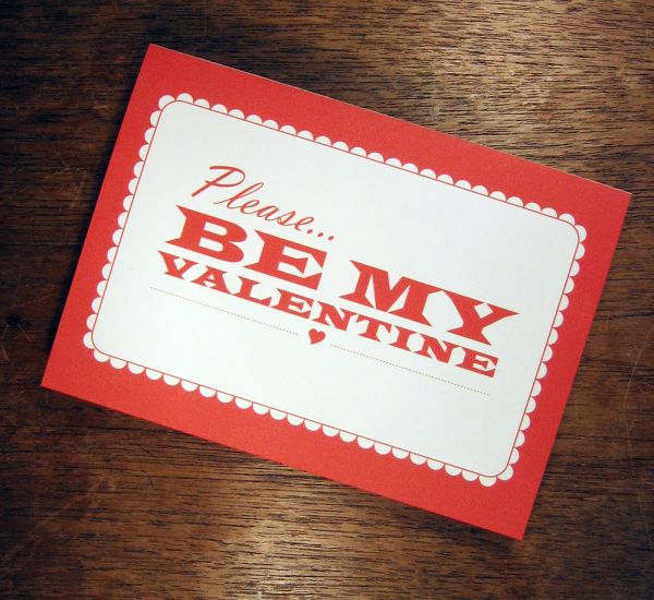 Printable valentine card pls dyt pic on Design You Trust Printable valentine card pls dyt DIY printable Valentine Card