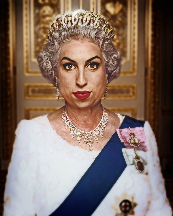 Queen Winehouse II by crymz pure digital artist