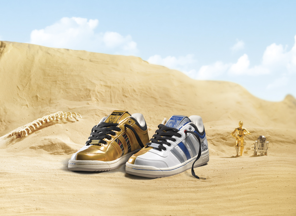 R2D2C3POSneakers pic on Design You Trust R2D2C3POSneakers Adidas Star Wars Fall/Winter 2010