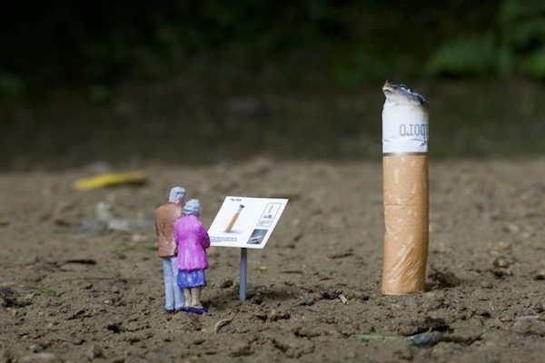 RelicsSlinkachu1 Marlboro Red Exhibit   Slinkachu 