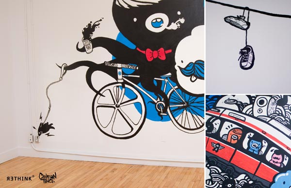RethinkTOcollage2lores pic on Design You Trust RethinkTOcollage2lores RethinkTO wall mural art by Chairman Ting