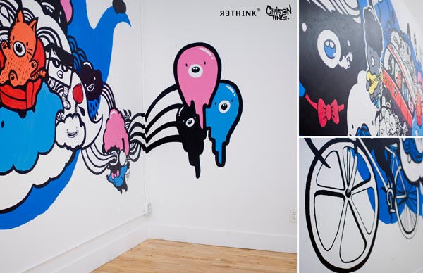 RethinkTOcollage3lores pic on Design You Trust RethinkTOcollage3lores RethinkTO wall mural art by Chairman Ting