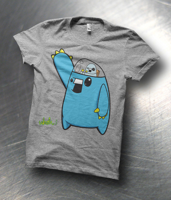 SelfbotGrey100 pic on Design You Trust SelfbotGrey100 Selfbot T shirt by UK Graffiti artist Uh Oh