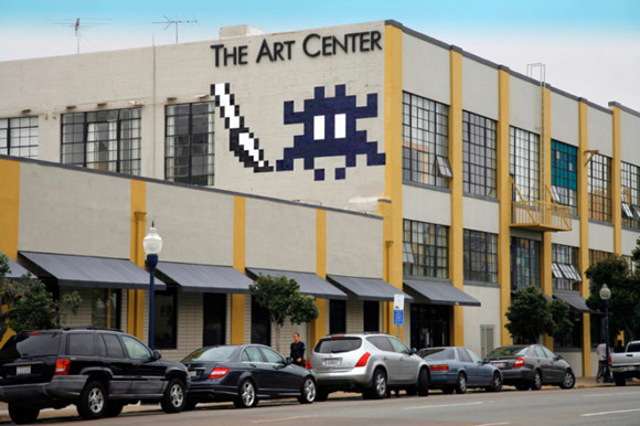 SpaceInvader pic on Design You Trust SpaceInvader Space Invader Invades San Diego