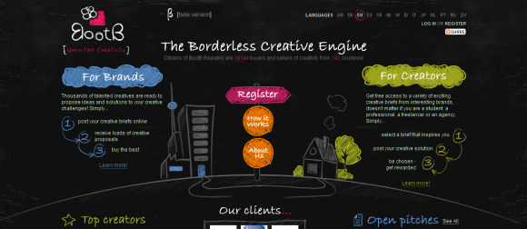 TheOfficialOnlineMarketplaceforCreativeServicesUnlimitedCreativityBootB 1263431264623 pic on Design You Trust TheOfficialOnlineMarketplaceforCreativeServicesUnlimitedCreativityBootB 1263431264623 Strongly Illustrated Web Design Layouts