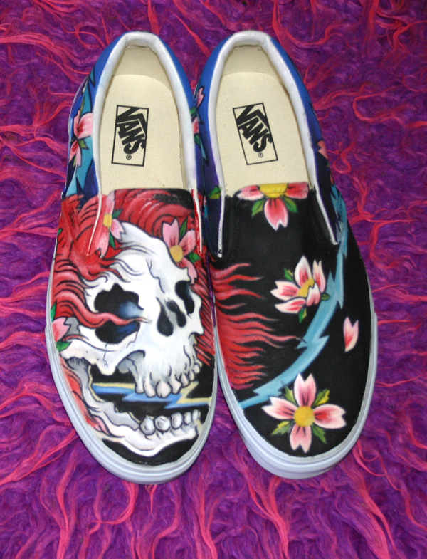 The Skull by VICTOR5 pic on Design You Trust The Skull by VICTOR5 Custom Vans