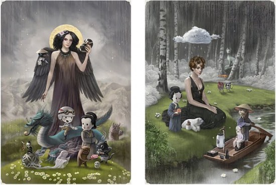 TomBagshawYokaiDreams6550x369 Tom Bagshaw   Yokai Dreams