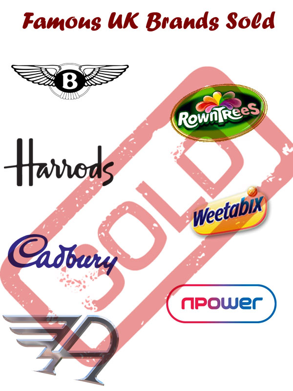 UKsold 01 15 Famous UK Brands NOW owned by foreigners!