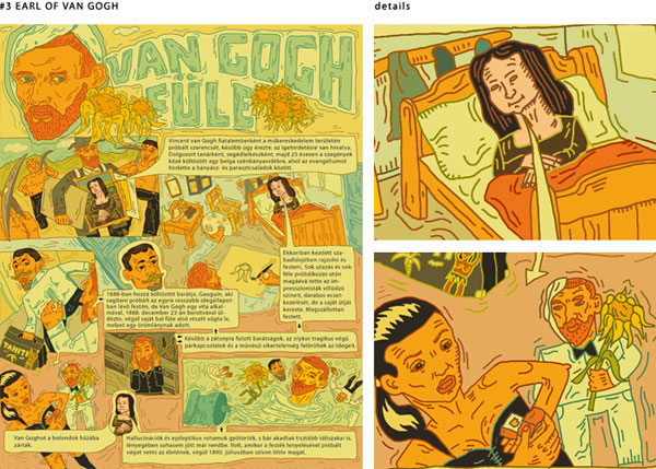 VANGOGH hungarian comics from Zsolt Vidak