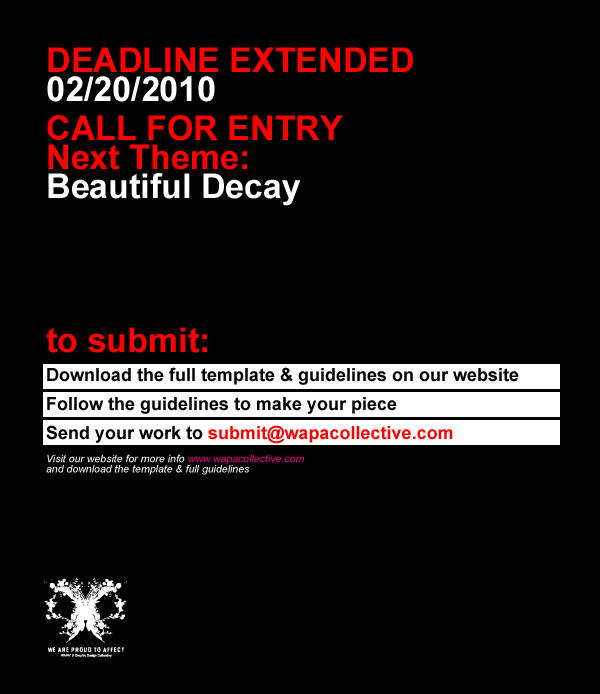 WapaCollective CallForEntries 01 WapaCollective // Call for Entries