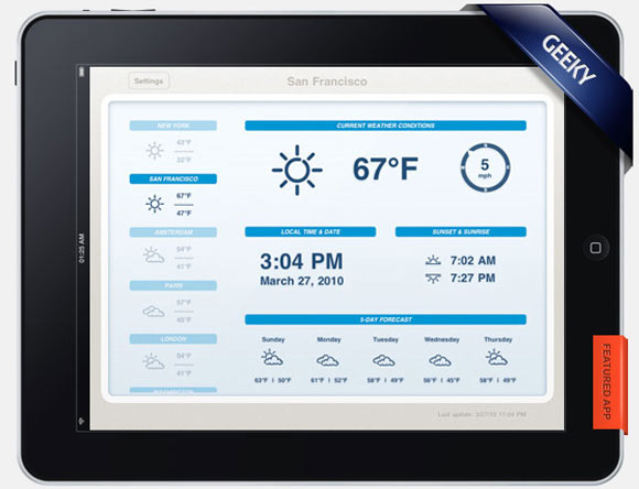 Win the Weather Station Pro app for iPad WeatherStationPro Win the Weather Station Pro app for iPad