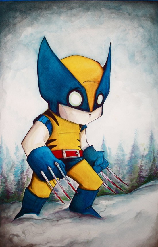 25 amazing fan art illustrations about Wolverine Wolverinefanart2550x856 25 amazing fan art illustrations about Wolverine