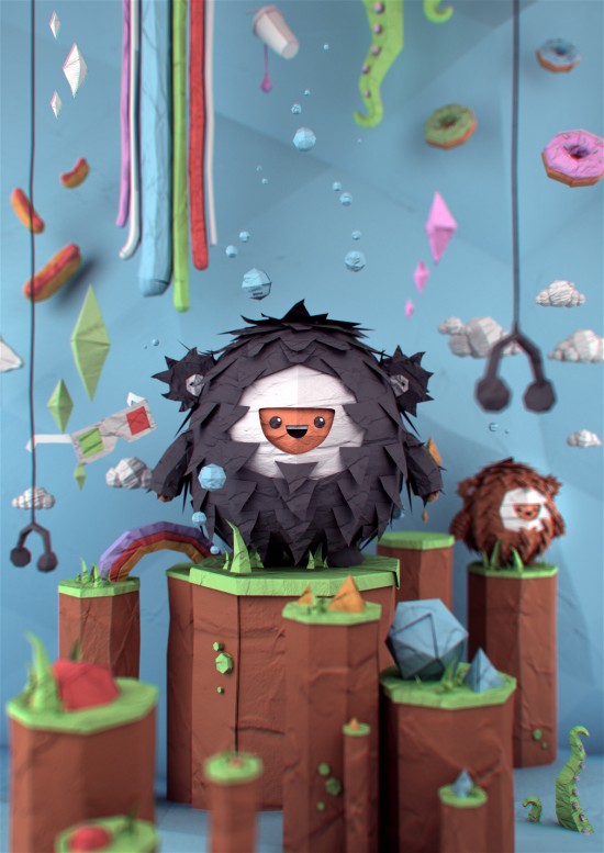 YumYumPapercraft550x777 Yum Yum London – Art Toys and Papercrafts