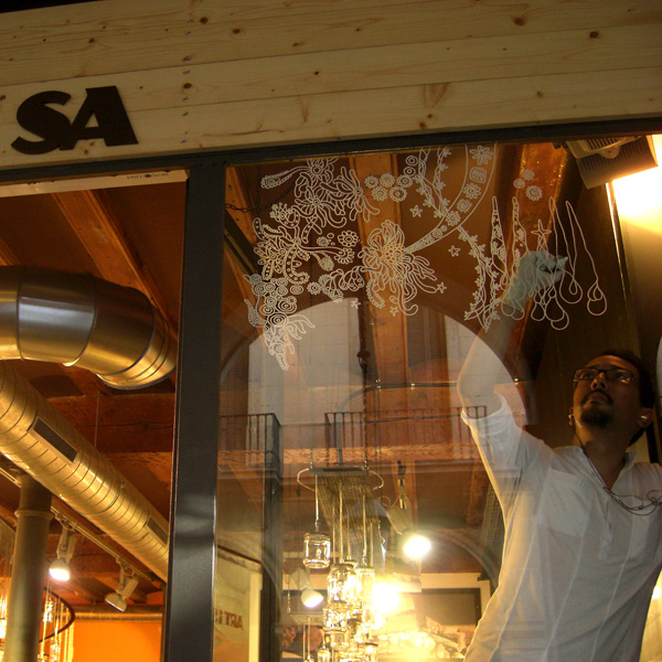 a1g pic on Design You Trust a1g Live painting. Barcelona
