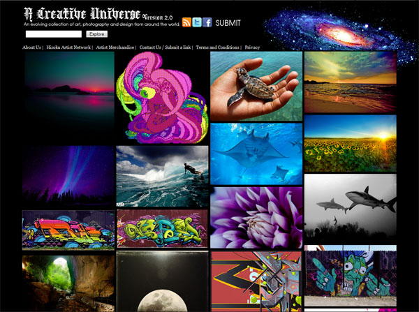 A Creative Universe New Site Design and Layout! acuv2 A Creative Universe New Site Design and Layout!