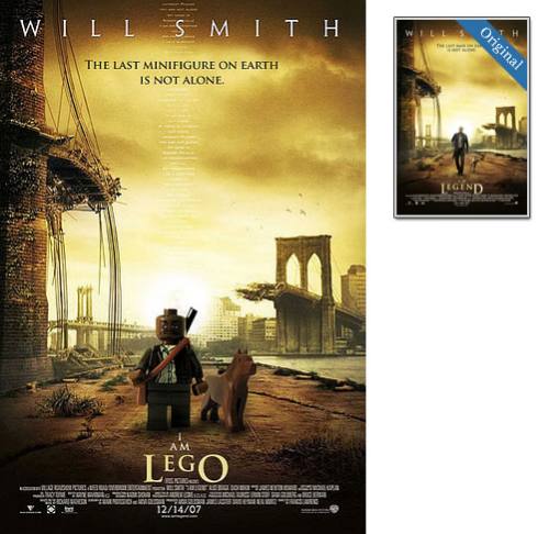 affichefilmlego11 pic on Design You Trust affichefilmlego11 Movie posters recreated with LEGO