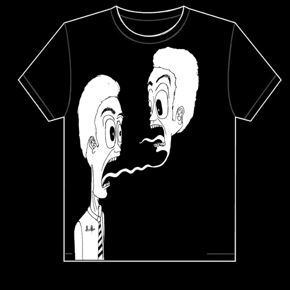 ahhwhiteonblack pic on Design You Trust ahhwhiteonblack T shirts by ZacMax