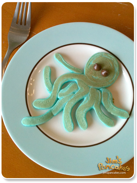 animal pancake octopus Cute Pancakes