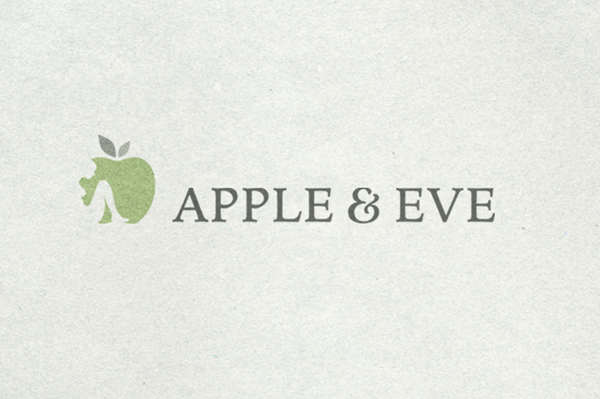 appleevelogodesign Logo Process Study   Apple & Eve Identity