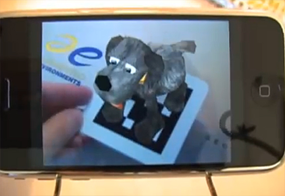 augmentedRealityiPhoneDYT02 pic on Design You Trust augmentedRealityiPhoneDYT02 Augmented Reality Virtual Pet on the iPhone