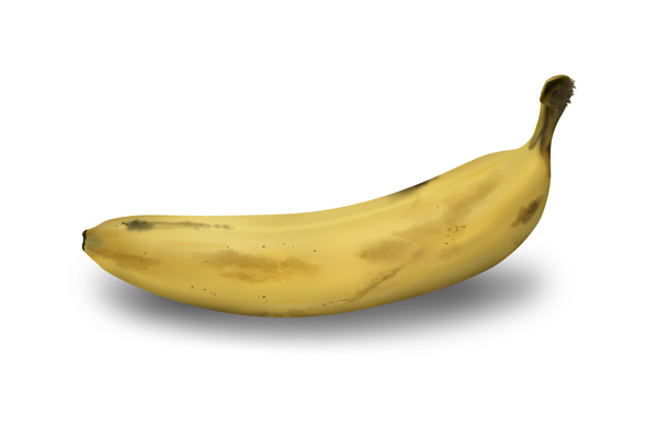 banana Photoshop illustrations