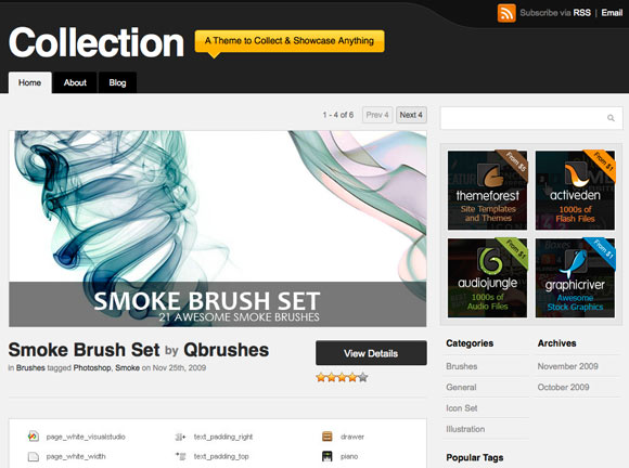 The Most Original & Inspirational Wordpress Themes bigcollection The Most Original & Inspirational Wordpress Themes