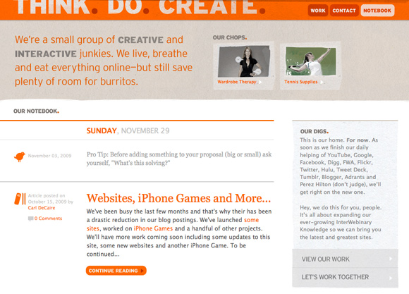 Showcase of Outstanding Agency Blogs bigthink Showcase of Outstanding Agency Blogs