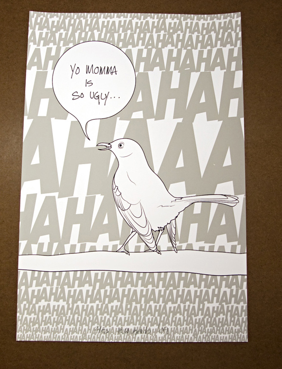 bird1 Mockingbirds (3 print set)