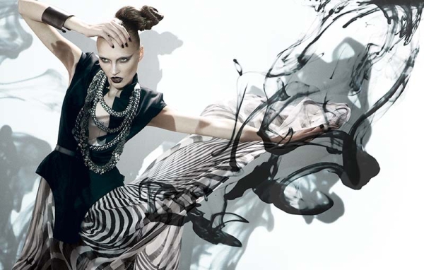 Asia Bugajska by Julia Pogodina for Zink May edition blackmagic8 Asia Bugajska by Julia Pogodina for Zink May edition