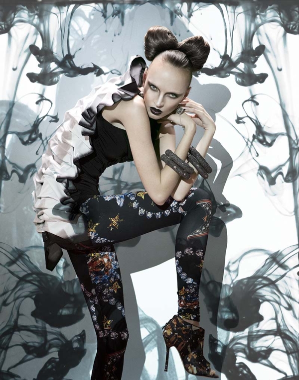 Asia Bugajska by Julia Pogodina for Zink May edition blackmagic9 Asia Bugajska by Julia Pogodina for Zink May edition
