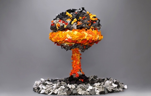 Strange Sculptures Made of Discarded Clothes bombdut Strange Sculptures Made of Discarded Clothes