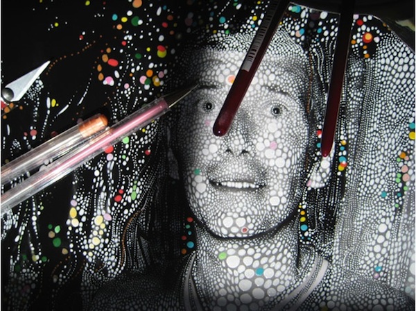 Thousands of Dots on Photographs bremerdut Thousands of Dots on Photographs