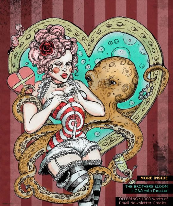 burlesque news pic on Design You Trust burlesque news Erotic Burlesque Art + The Brothers Bloom + Special Mailchimp Give Away!