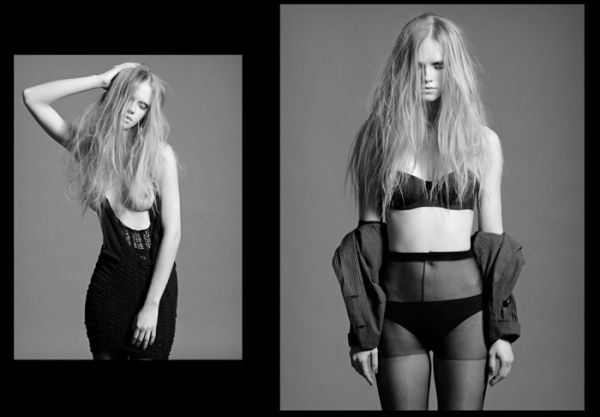 c0003 Vnfold Zine = dark/ blk&wht sexy fashion magazine