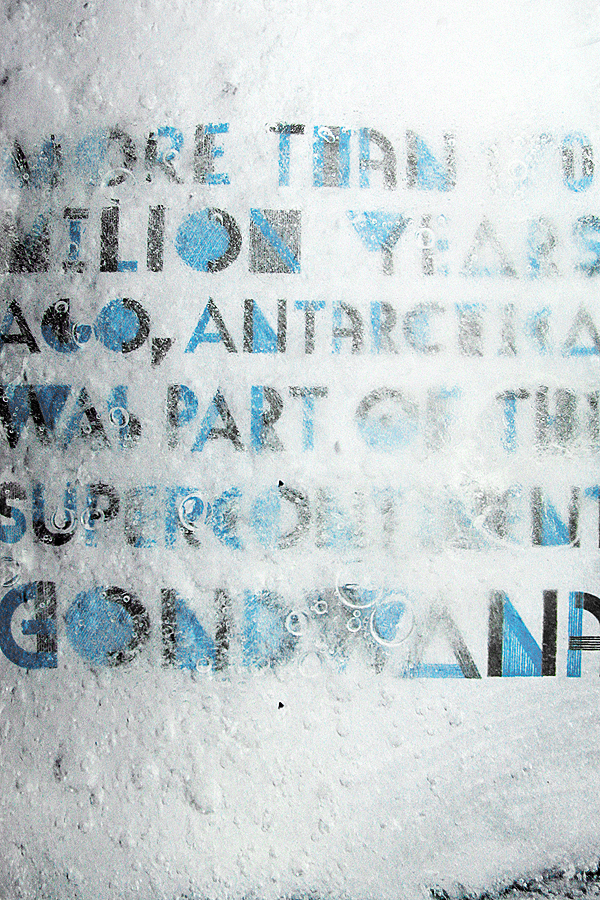 pic on Design You Trust Typography in Ice