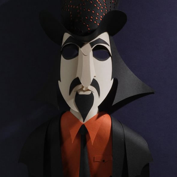 Characters made from Paper christopher 06 Characters made from Paper