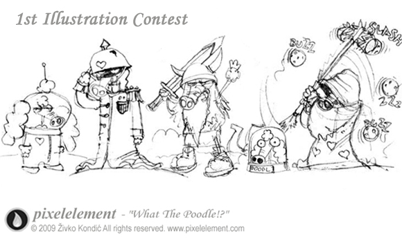 contestDYTupdate Pixelelement’s Contest Illustration Entry Update