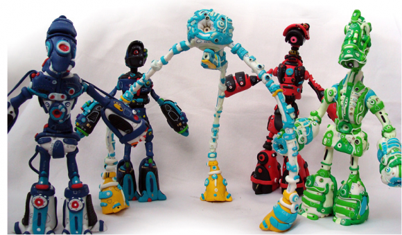 cope580x339 Pretty polymer clay toys by Matei Apostolescu