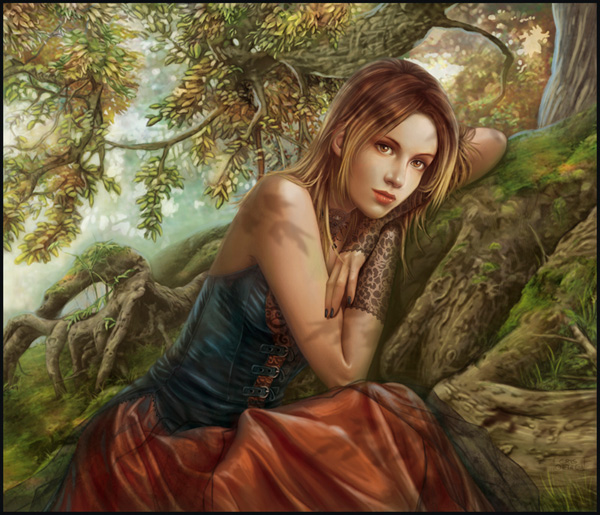 crisortega1 pic on Design You Trust crisortega1 Amazing Gothic Illustrations by Cris Ortega