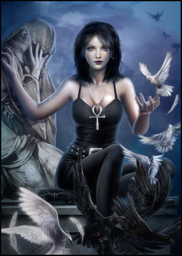 crisortega10 pic on Design You Trust crisortega10 Amazing Gothic Illustrations by Cris Ortega