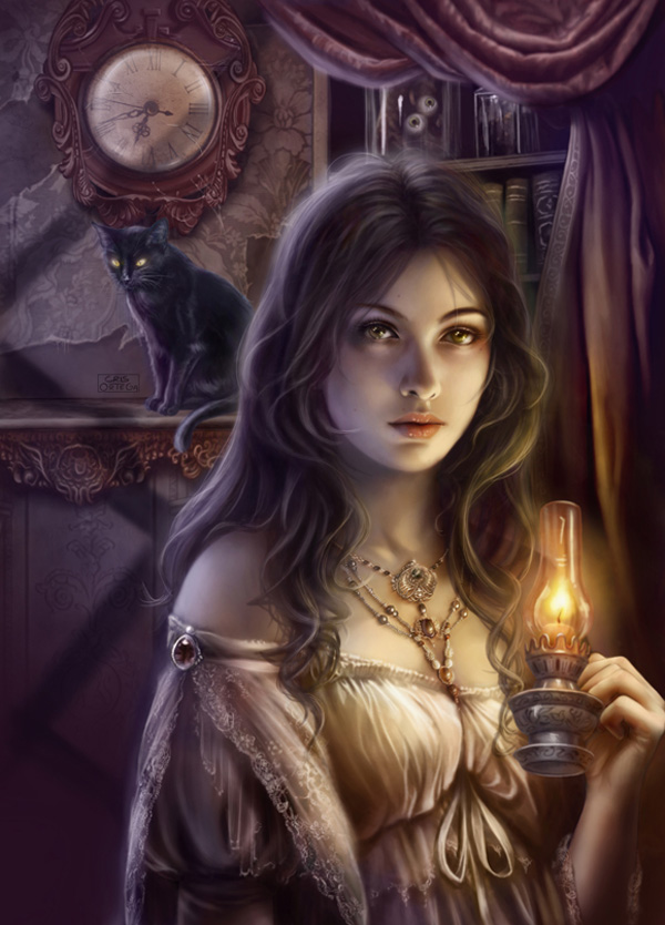 crisortega2 pic on Design You Trust crisortega2 Amazing Gothic Illustrations by Cris Ortega