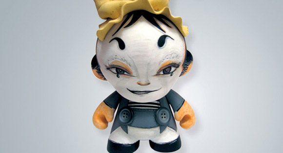 custom3a pic on Design You Trust custom3a Mr. Mitote Custom Vinyl Toys