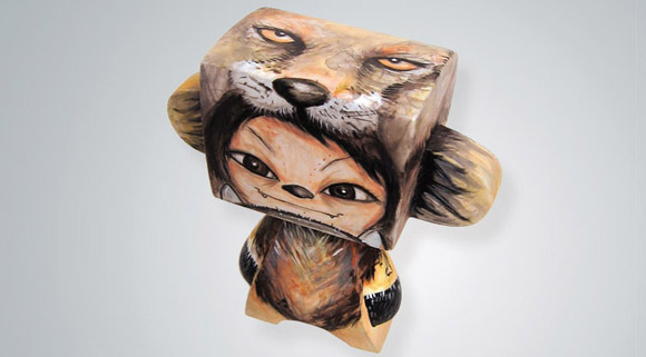 custom4a pic on Design You Trust custom4a Mr. Mitote Custom Vinyl Toys