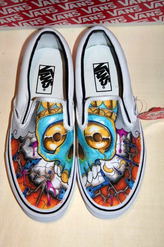 customized vans by graynd pic on Design You Trust customized vans by graynd Custom Vans