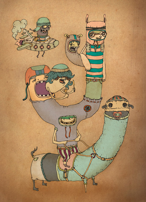 d34 Characters by Camelia Dobrin