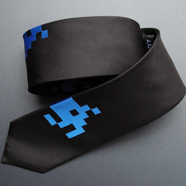 designfetishspaceinvaderstie1 pic on Design You Trust designfetishspaceinvaderstie1 Space Invaders Tie