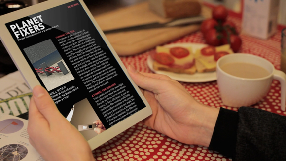 digitalMagazineDYT02 pic on Design You Trust digitalMagazineDYT02 Bonnier Mag+ Prototype The Magazine of the Near Future