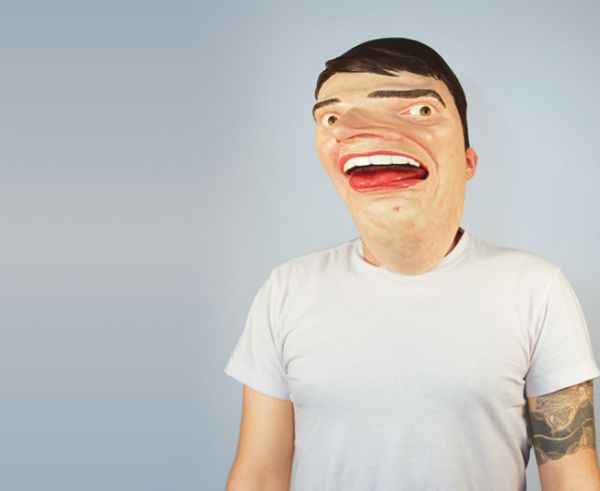 distortedmask1 pic on Design You Trust distortedmask1 Photo Booth Mask