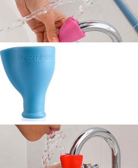 drinkingfountain pic on Design You Trust drinkingfountain Turn your faucet into a drinking fountain!!