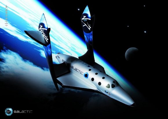 dytspaceshiptwo 1 Virgin Galactics SpaceShipTwo Officially Unveiled